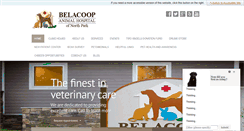 Desktop Screenshot of belacoopanimalhospital.com